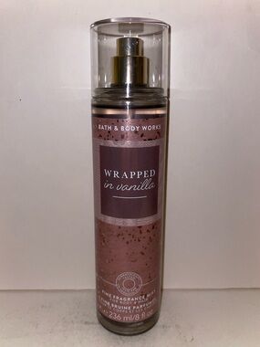 Bath & Body Works Wrapped In Vanilla Fine Fragrance Mist 8oz New